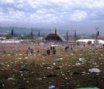 Music festivals generate an enormous amount of plastic waste FLICKR:NICK RICE