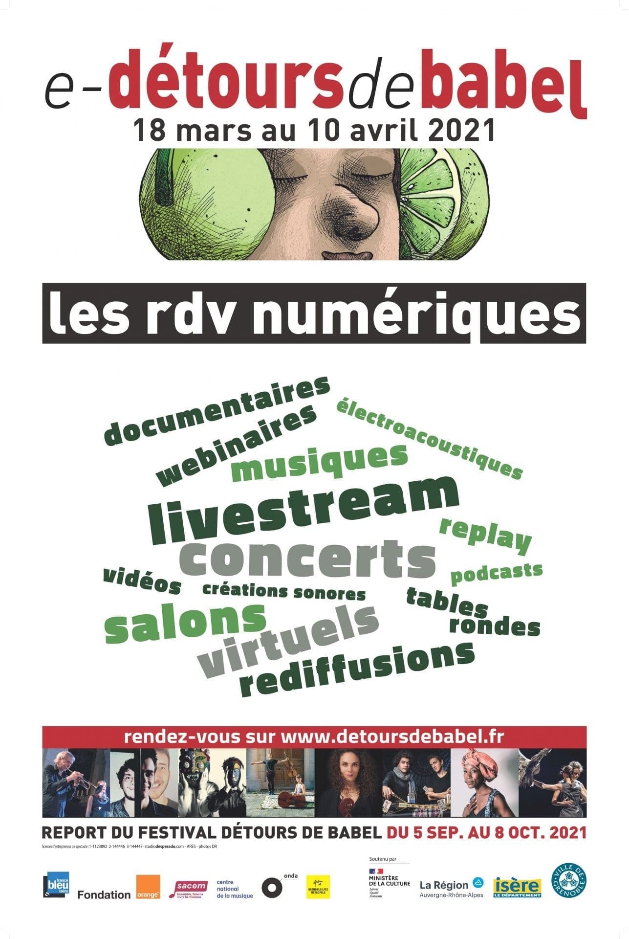 Affiche Rendez Vous Numériques