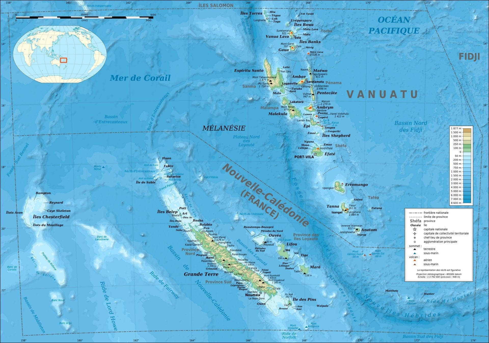 3. Vanuatu & Nouvelle Calédonie