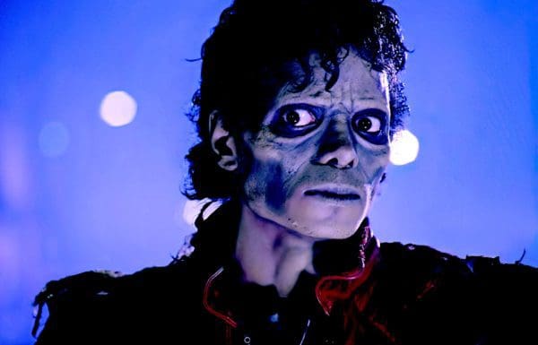 Michael Jackson, capture écran du clip "Thriller" - droits réservés